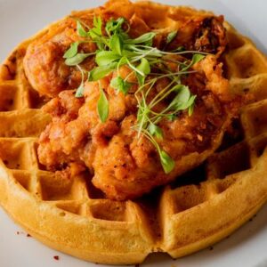 Chicken and waffles